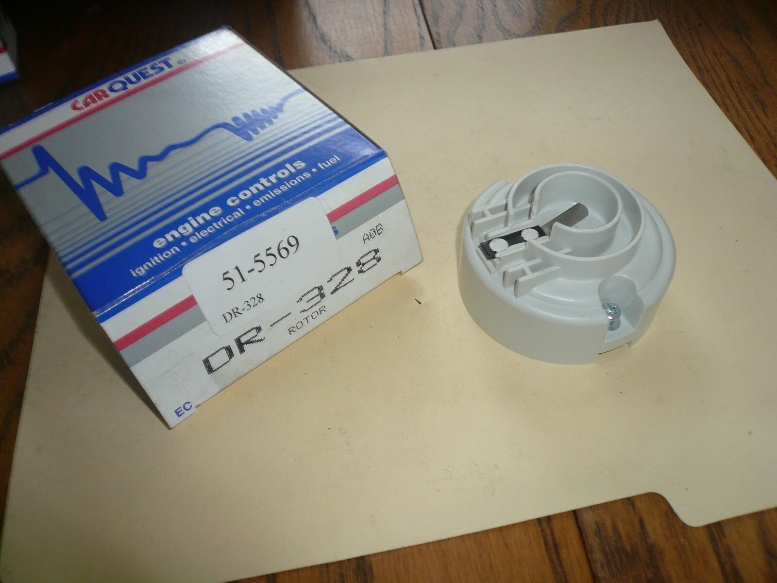 Car Quest Rotor DR-328 - New - 51-5569