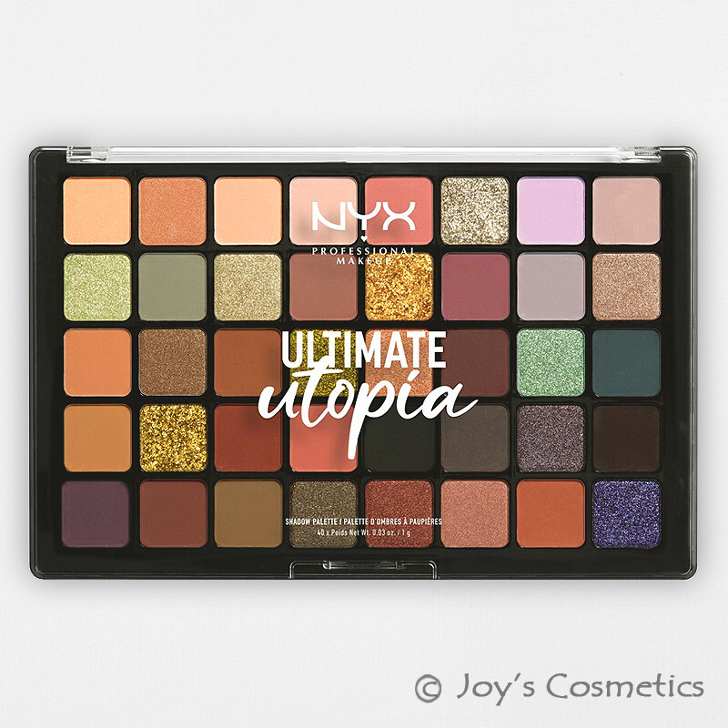 1 NYX Ultimate Utopia 40 pan Palette Eyeshadows " UUSP01 " *Joy's cosmetics*