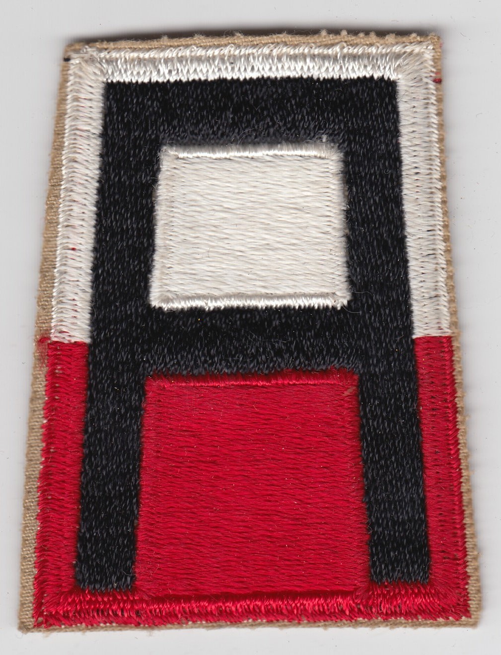 Vintage US 1st Army Patch Insignia Military Vietnam War Cut Edge First In Deed