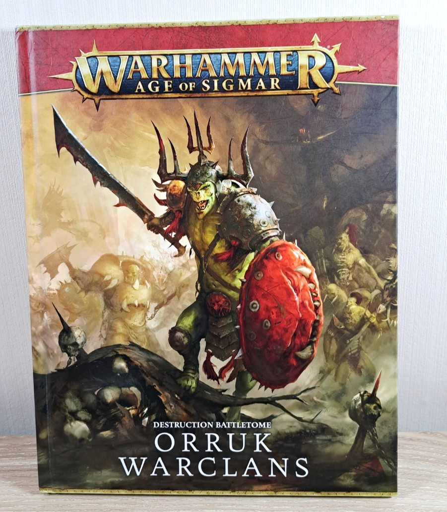 Warhammer Age of Sigmar Battletome: Orruk Warclans. 4th edition. Games Workshop