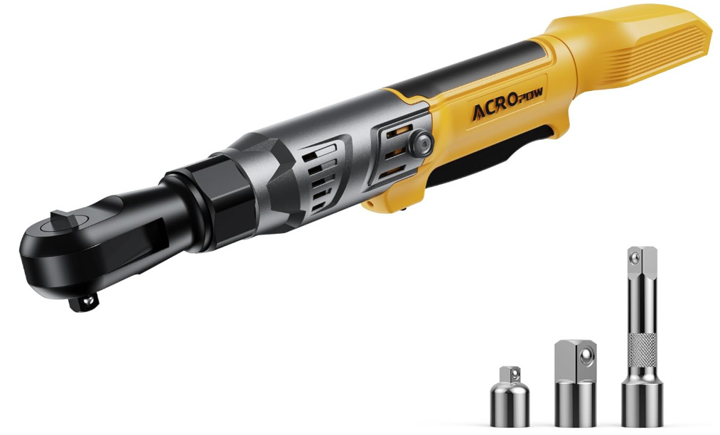 Carraca eléctrica inalámbrica 3/8”, brushless, 74 ft-lb, velocidad variable. Nue