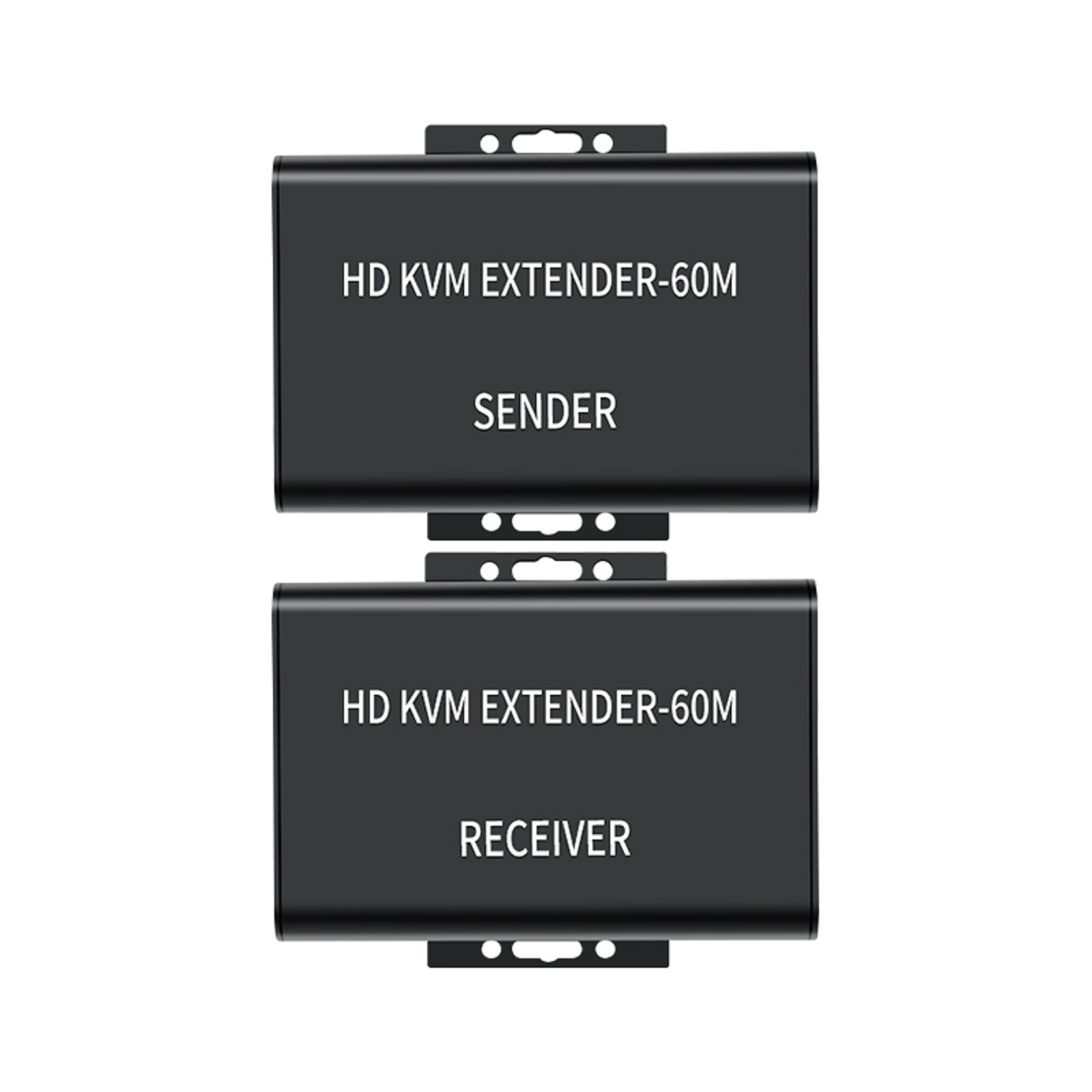 60M Video Extension Adapter HDMI KVM USB-A Keyboard RJ45 Lan Ethernet Extender B