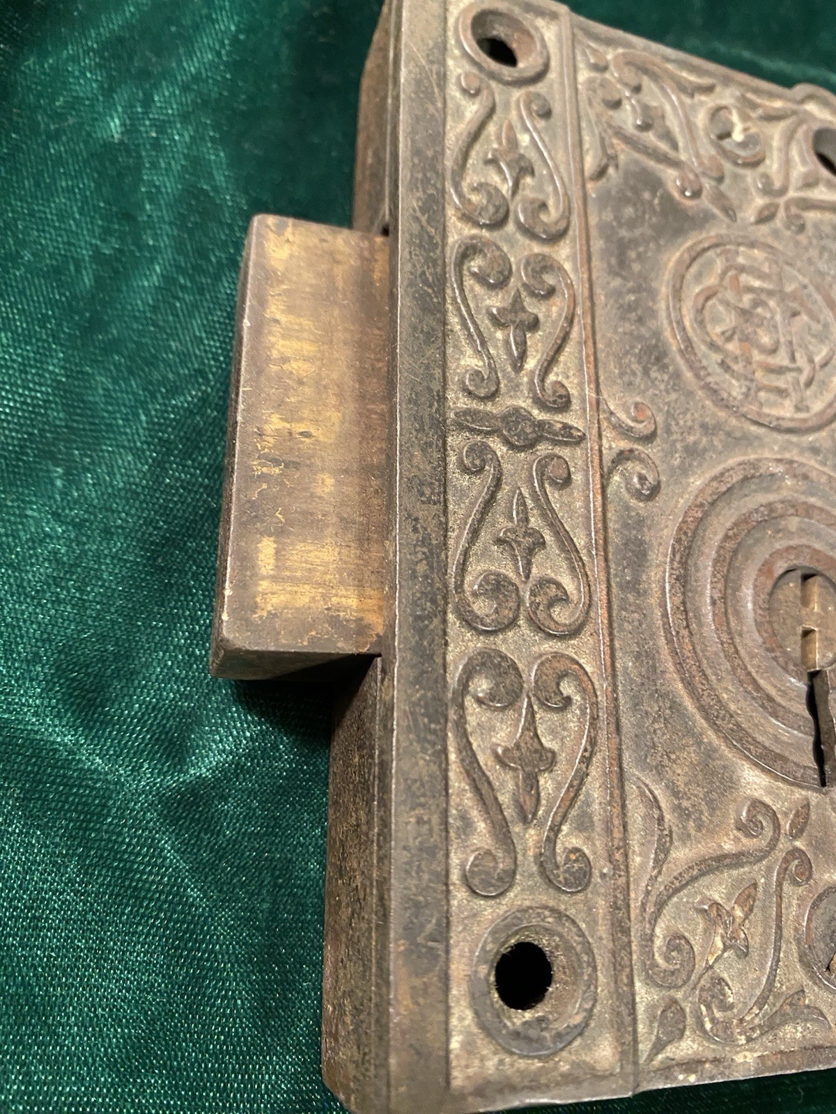 Antique Simmons Hardware Co. Rim Lock