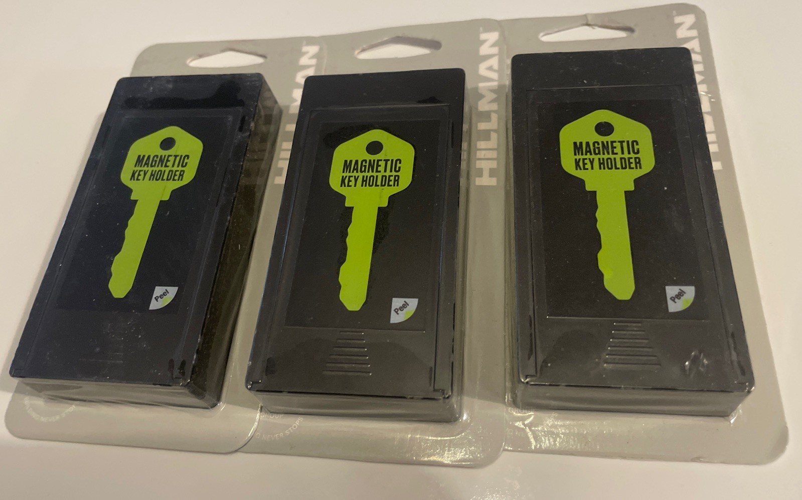 Lot Of Three Magnetic Key Holder Hider Box For Cars & Tool Boxes 3 Pack SEALED