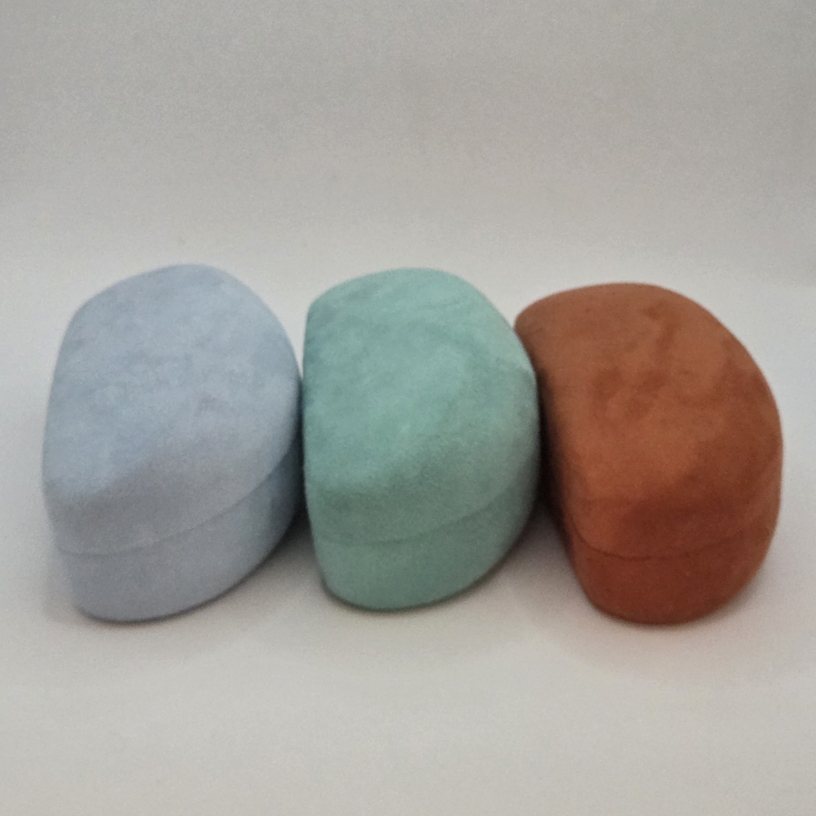 Lot Of 3 Simply Noelle Sunglass Case, Teal Pastel Hard Clamshell Weekender