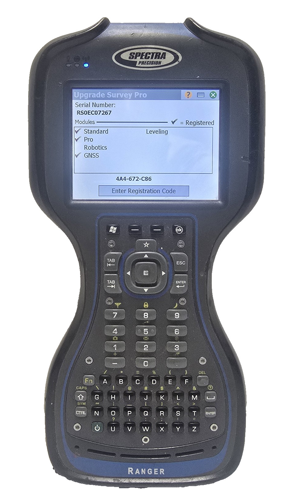 Spectra Precision Ranger 3 Survey Pro Standard GNSS Pro Data Collector Tested