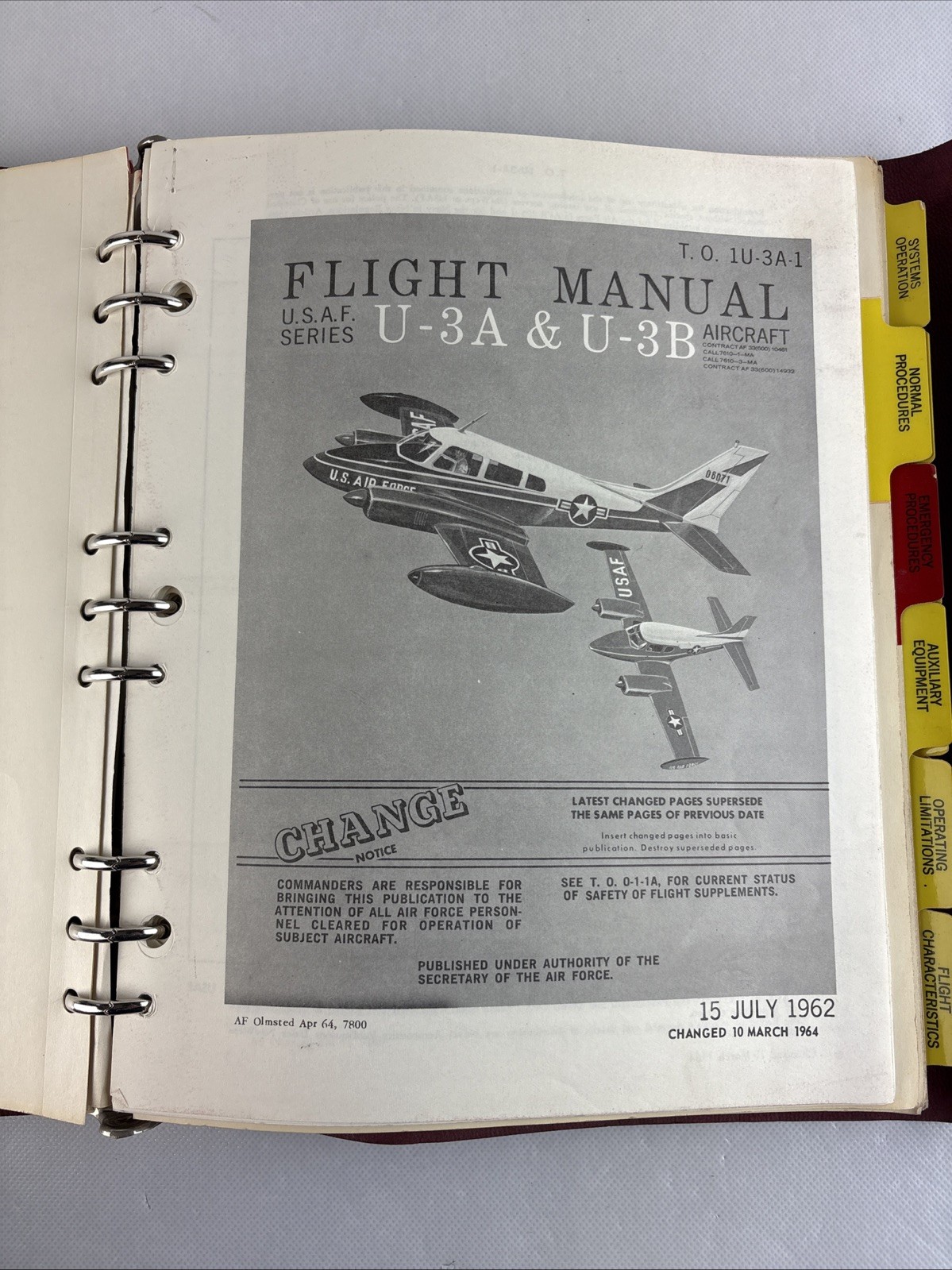 Flight Handbook U-3A And U-3B