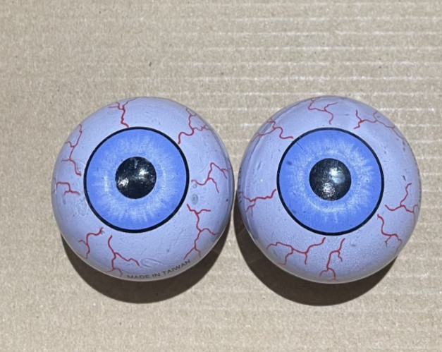 Halloween Googly Eyes - Veiny Blood-Shoot Eye Balls - WATCH VIDEO