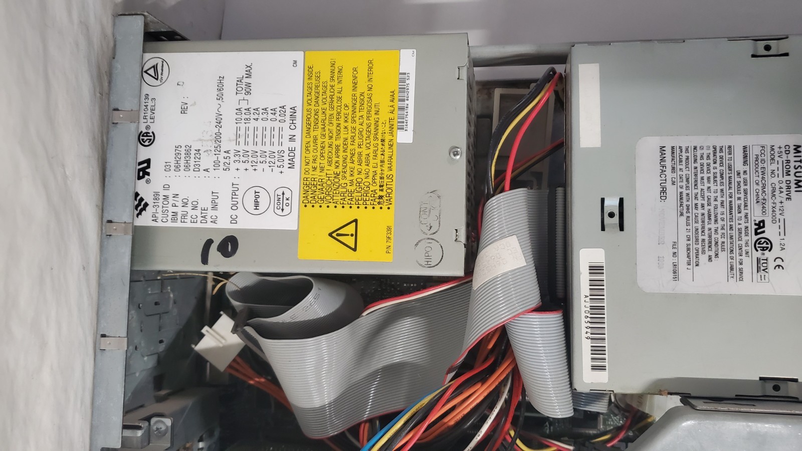 IBM Personal Computer 330-P75 - Rough Shape, See Pics, Untested