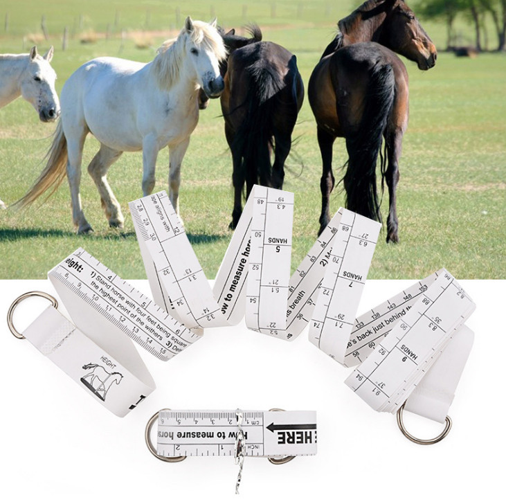 2.5m Horse Weight Tape Bust Weight Body Length Horse Measuring Ruler for Animal