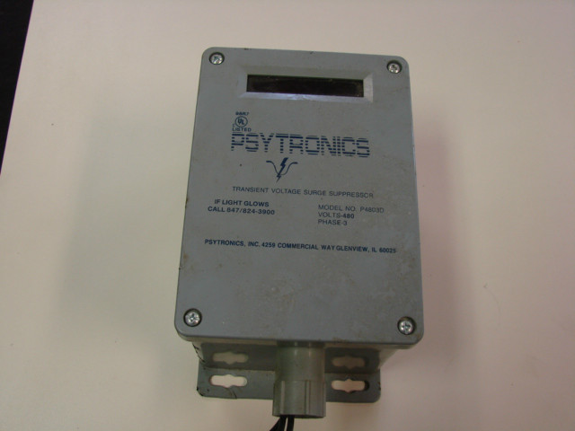 PSYTRONICS P4803D TRANSIENT VOLTAGE SURGE SUPPRESSOR