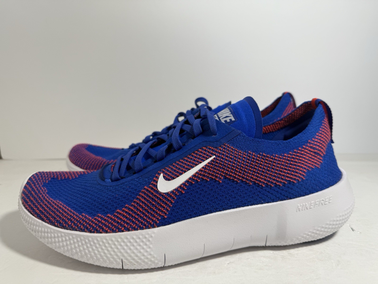 Nike Free Run 2025 Men Size 8-13 US Blue Orange White Running Shoes HF1078 401