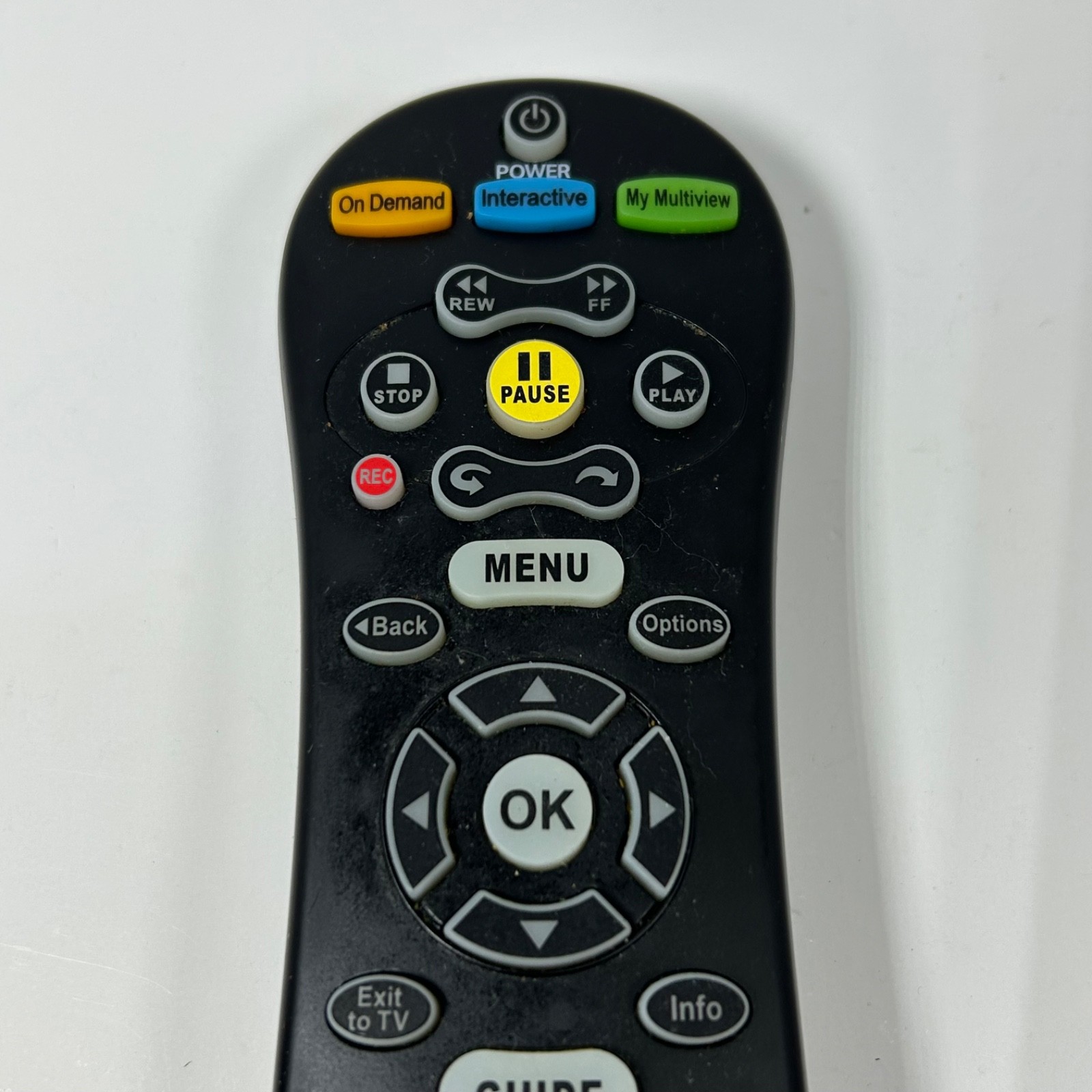 AT&T U-Verse S30-S1B Programmable Backlit Universal IR Remote Control OEM Tested