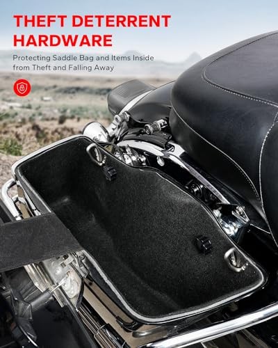 Upgraded Theft Deterrent Saddlebag Bolts - Mounting Hardware