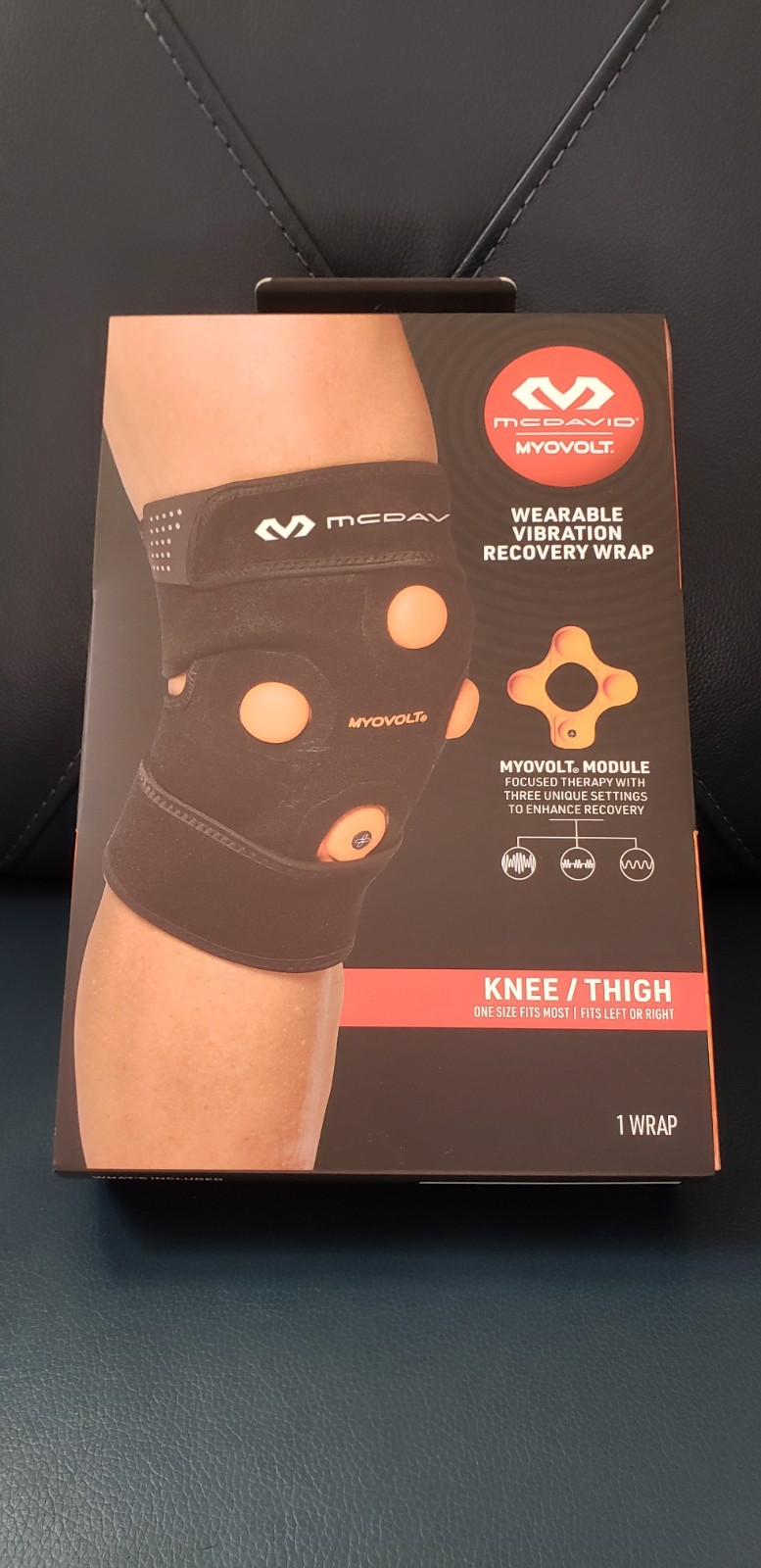 Wearable Vibration Recovery Knee Wrap