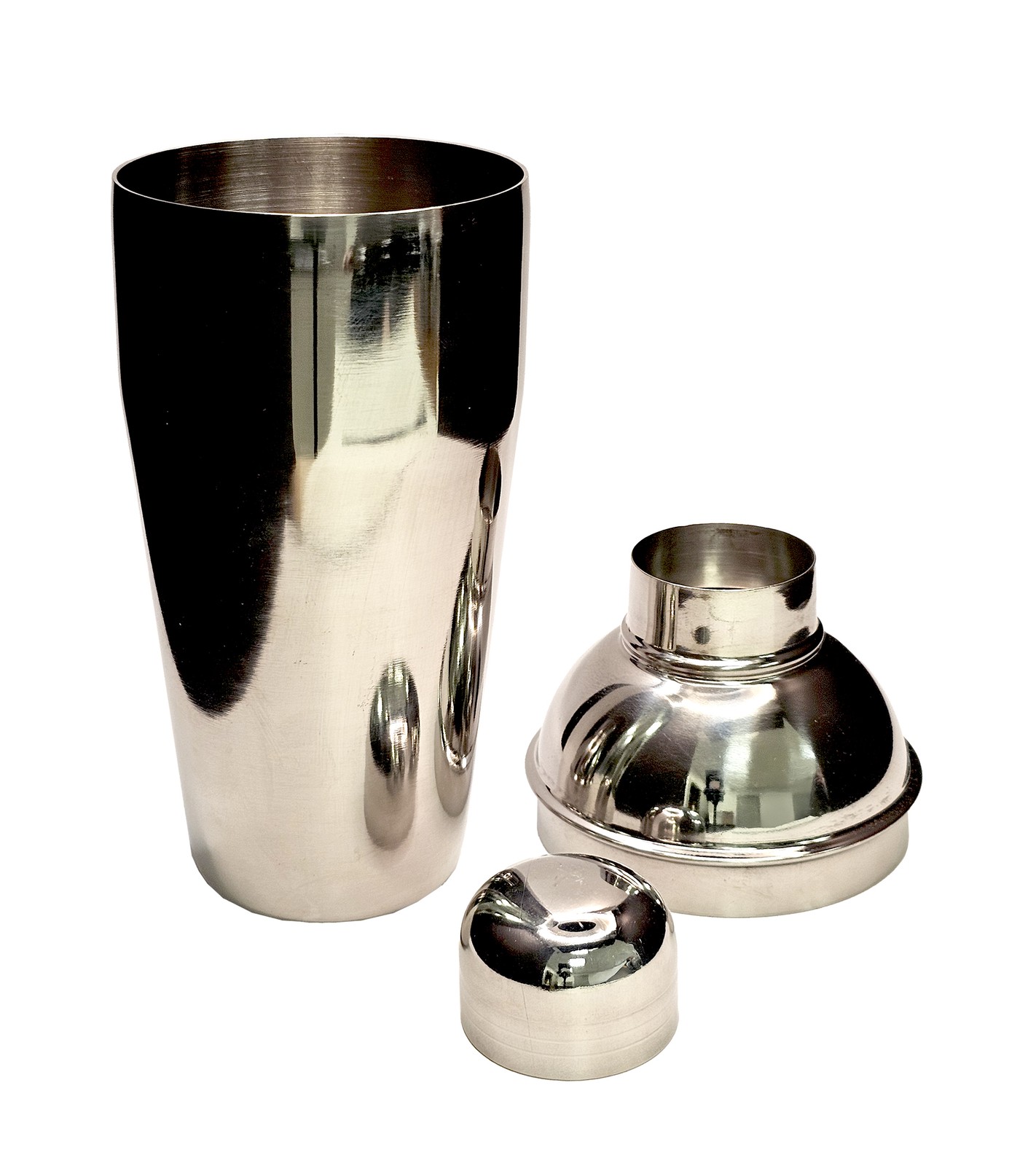 Home Brew Ohio Stainless Steel Cocktail Shaker 750ml, Double Walled Ice Bucket,