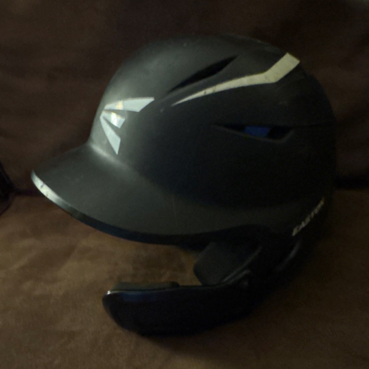 Easton Elite Black Open Face Baseball Batting Helmet