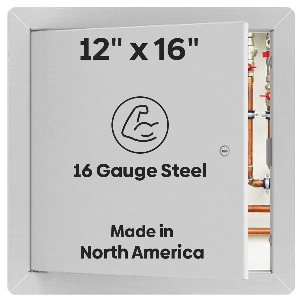 Best 12" x 16" Drywall Access Panel for Wall and Ceiling - Universal Flush St...