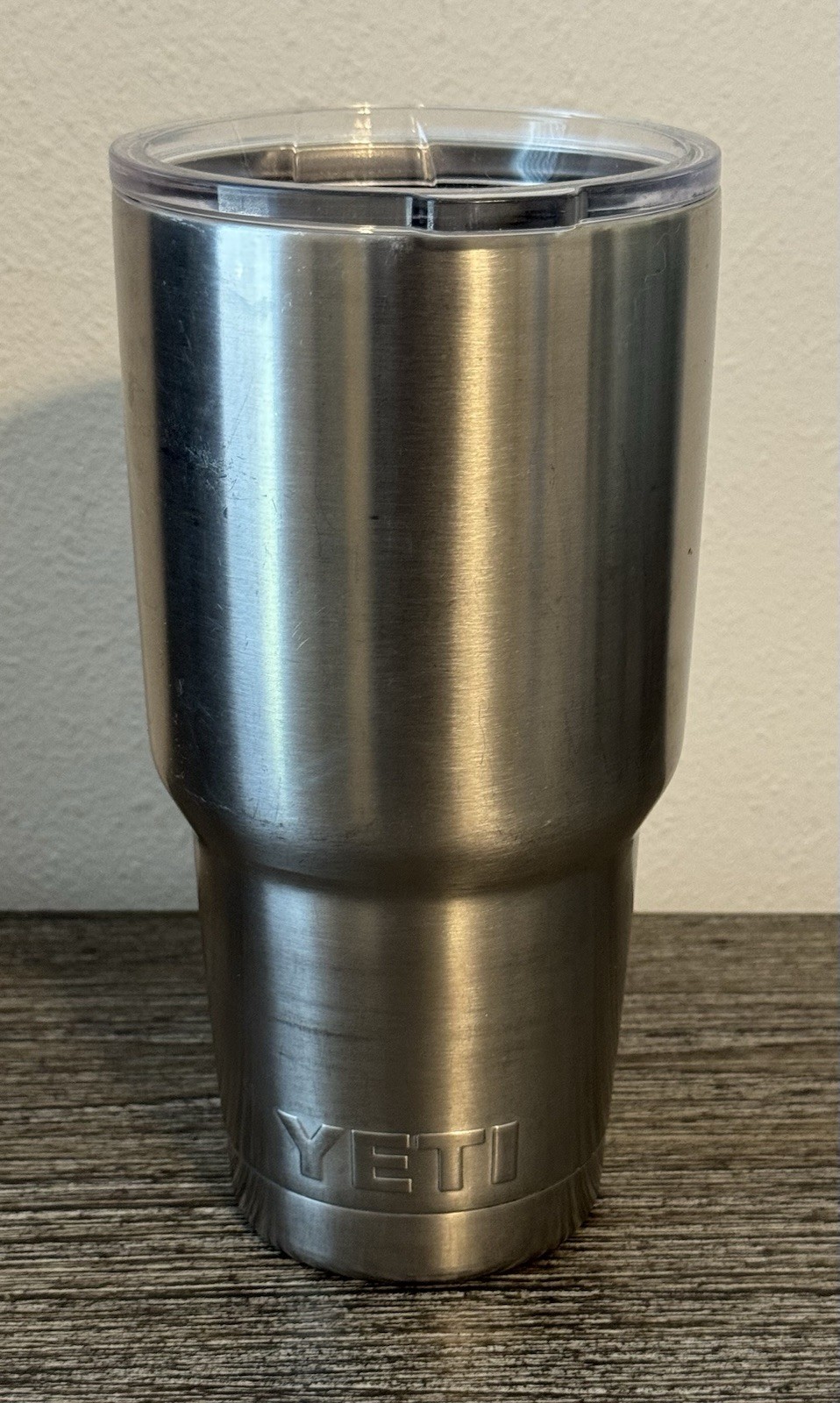 Yeti Rambler 30oz Tumbler Silver Stainless Steel with Lid
