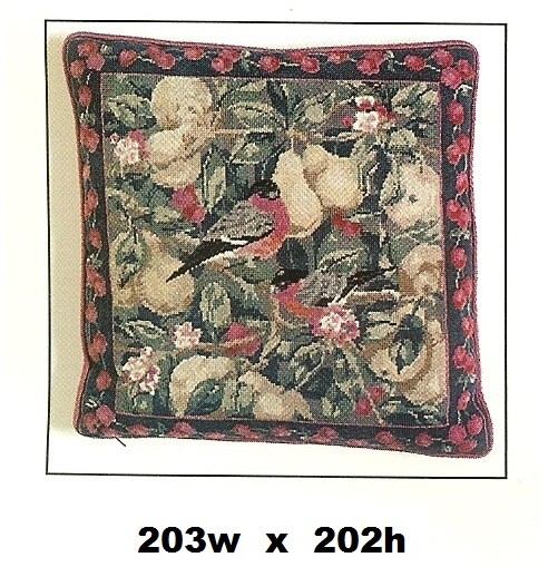 BULLFINCHES  CROSS  STITCH  PATTERN  ONLY  PY - AYP