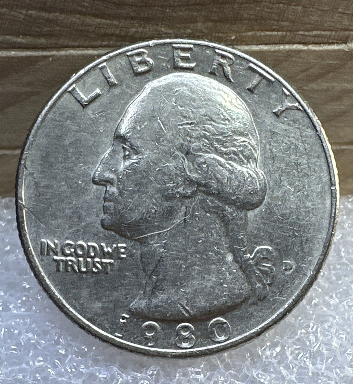 1980 D Quarter With Multiple Errors OBV & REV