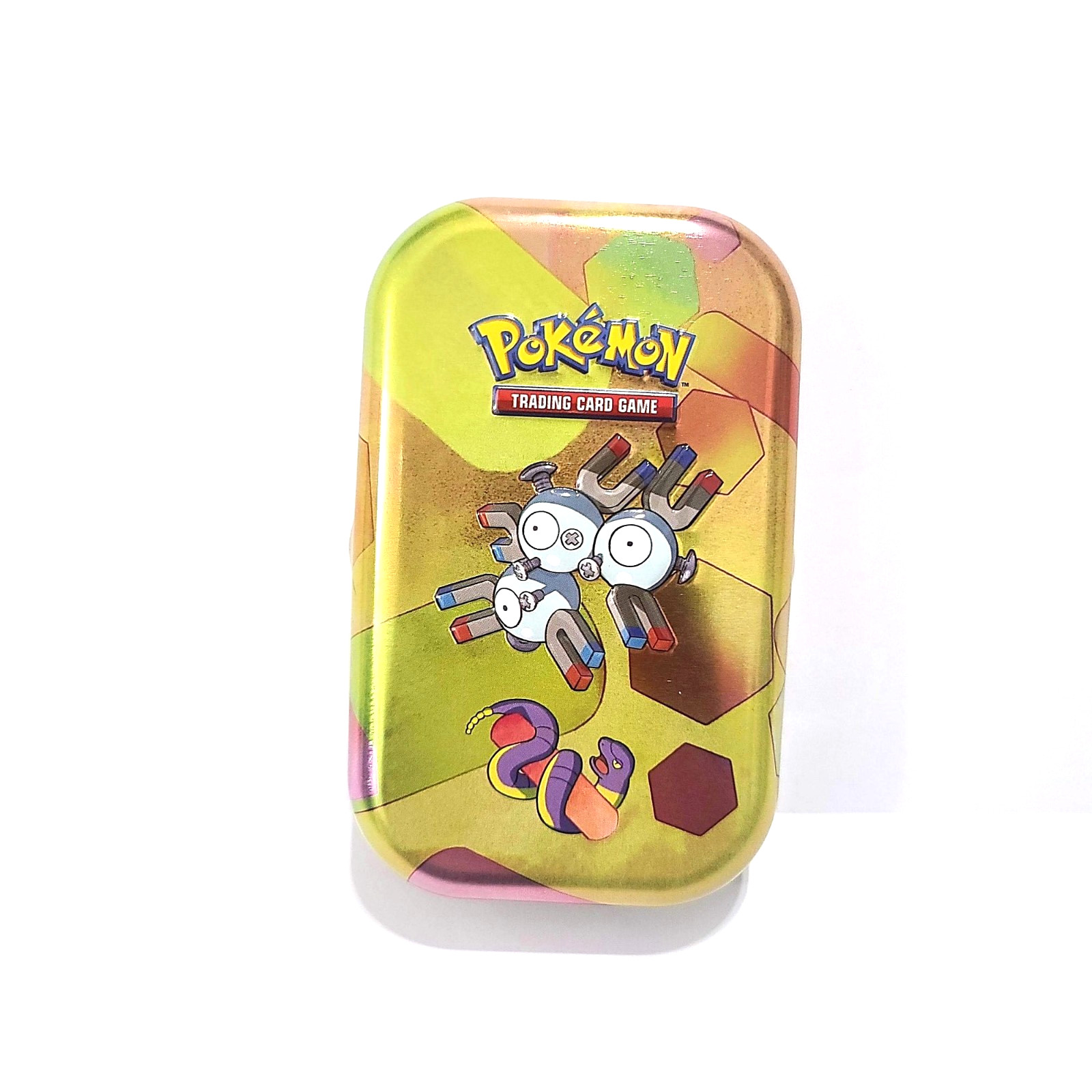Pokemon 151 tin + card + coin [Magneton & Ekans]