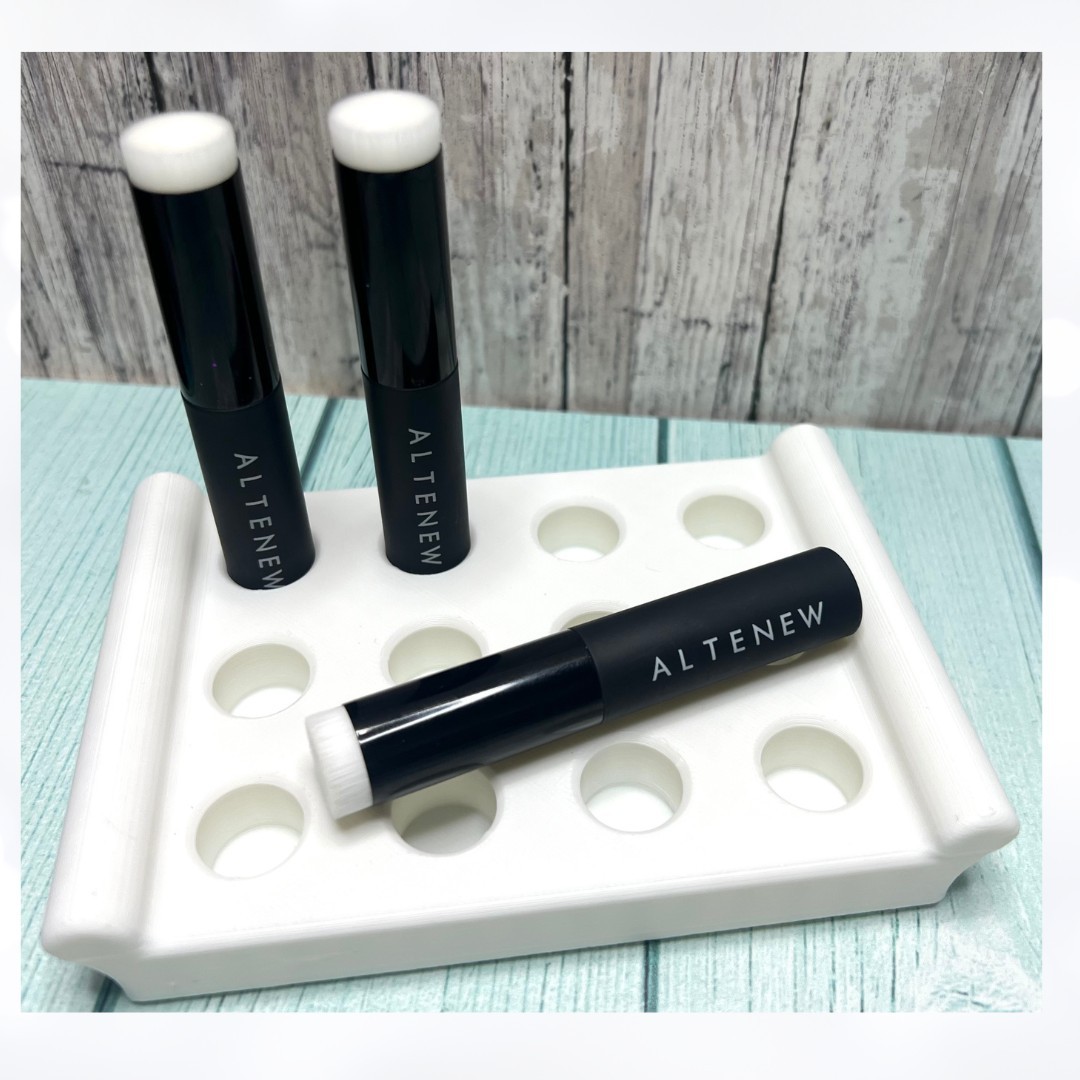 ALTENEW Blending Brush Holder 3D Printed Brushes WHITE Organizer