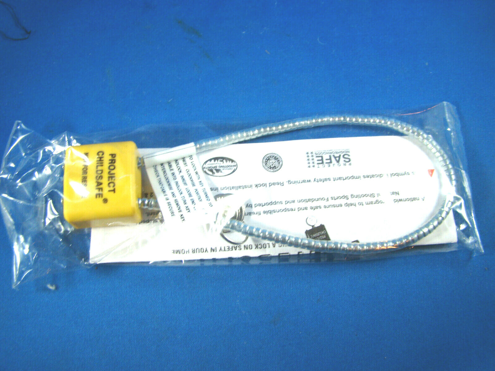 New Cable Gun Lock By Project ChildSafe With 2 Keys Free Shipping @G