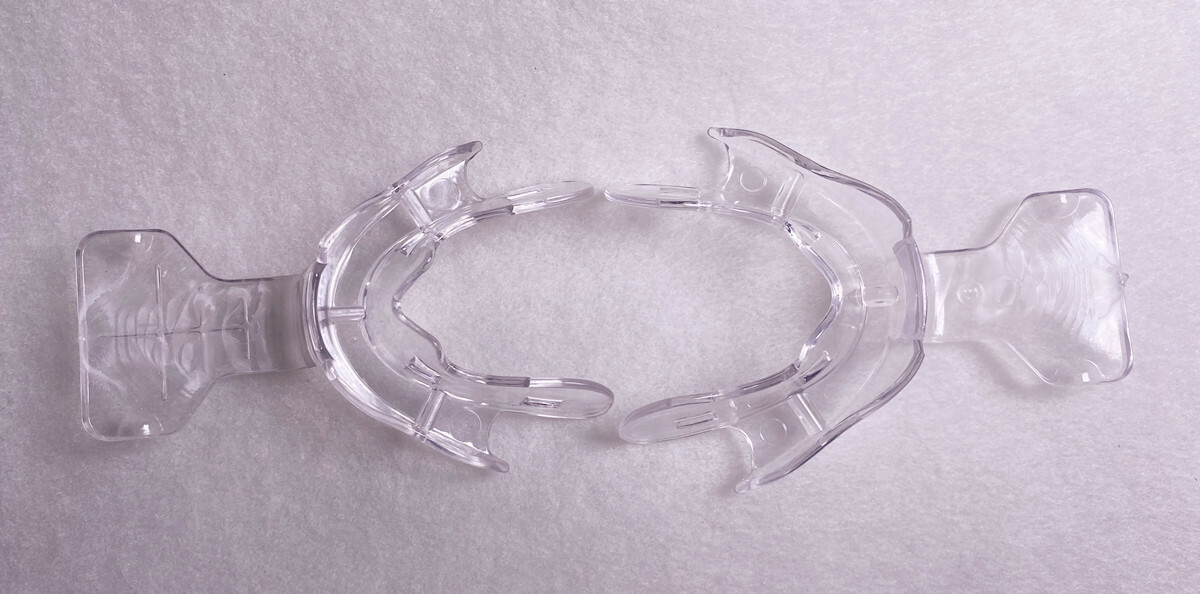 10Pcs Dental Tray FCB Edentulous Jaw Frame Cut Back Impression Trays Dispenser