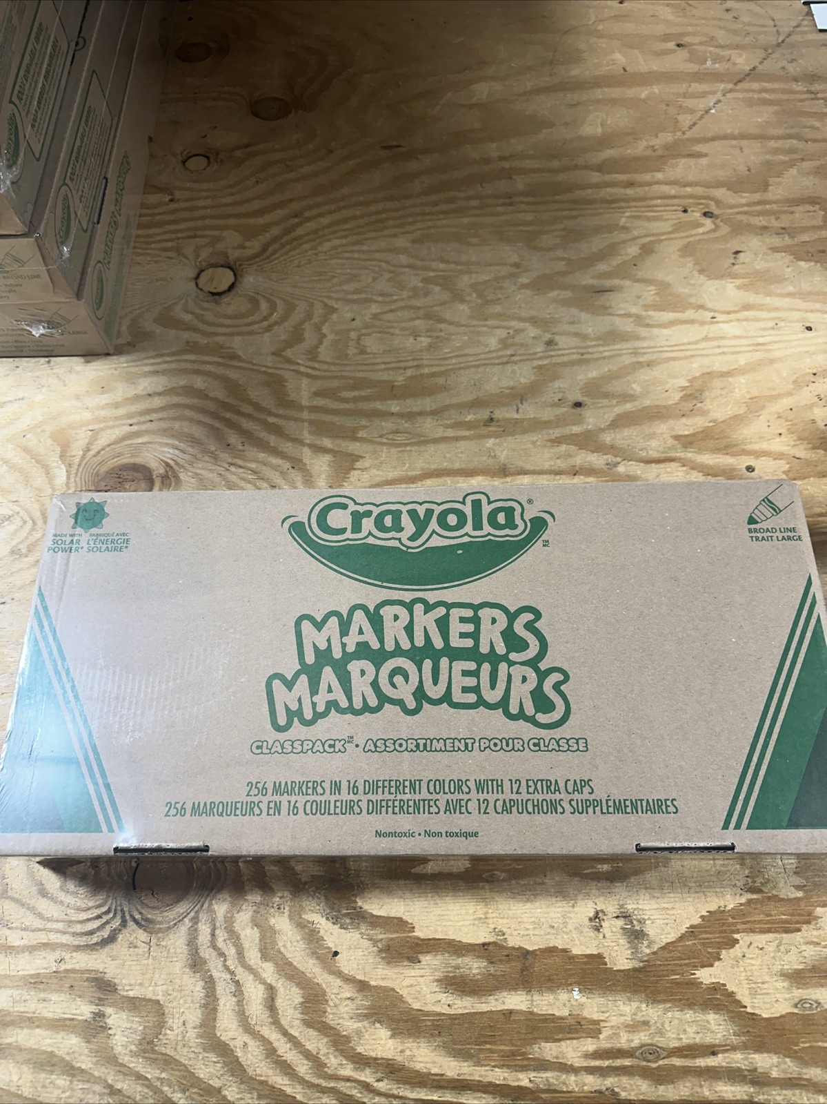 Crayola Conical Tip Markers Classpack - Regular, Set of 256 New