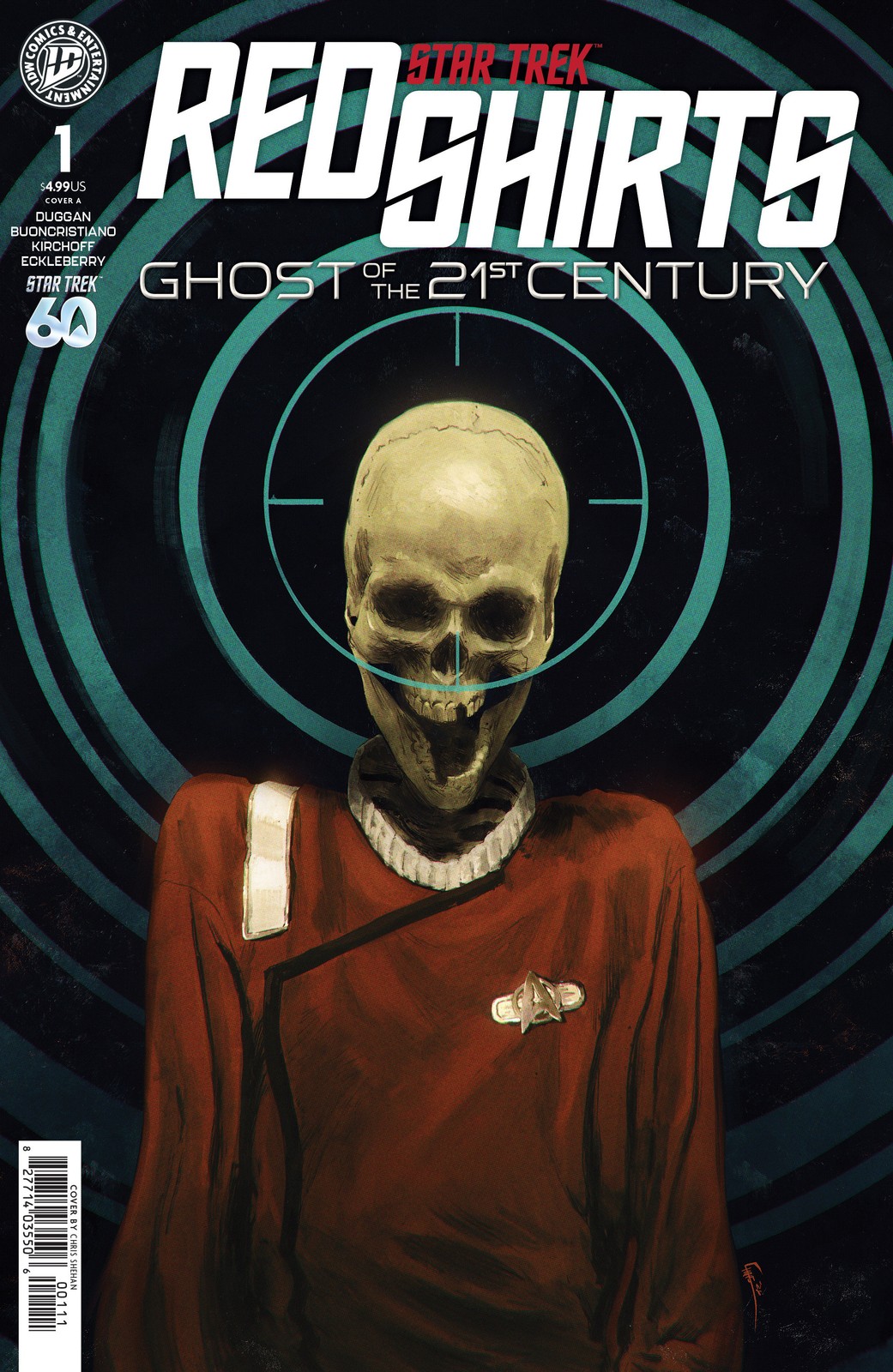 Star Trek Red Shirts Ghost Of The 21st Century #1 CVR A Shehan 7/22/26