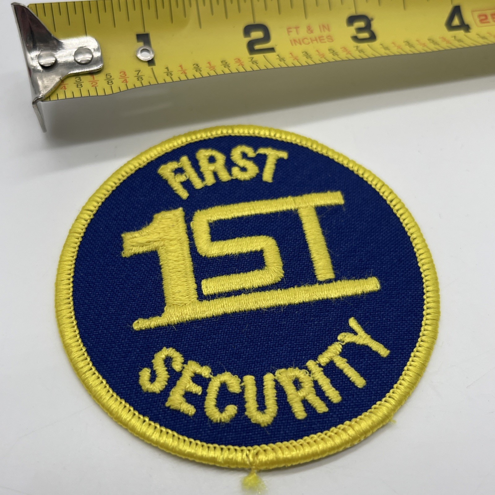 First Security Company 1st Security ERROR Patch Security Guard 3” Round