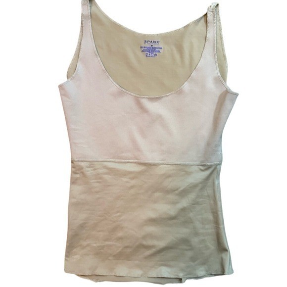 SPANX Size Medium Compression SET (2) Tank Top and Shorts Formal Wear