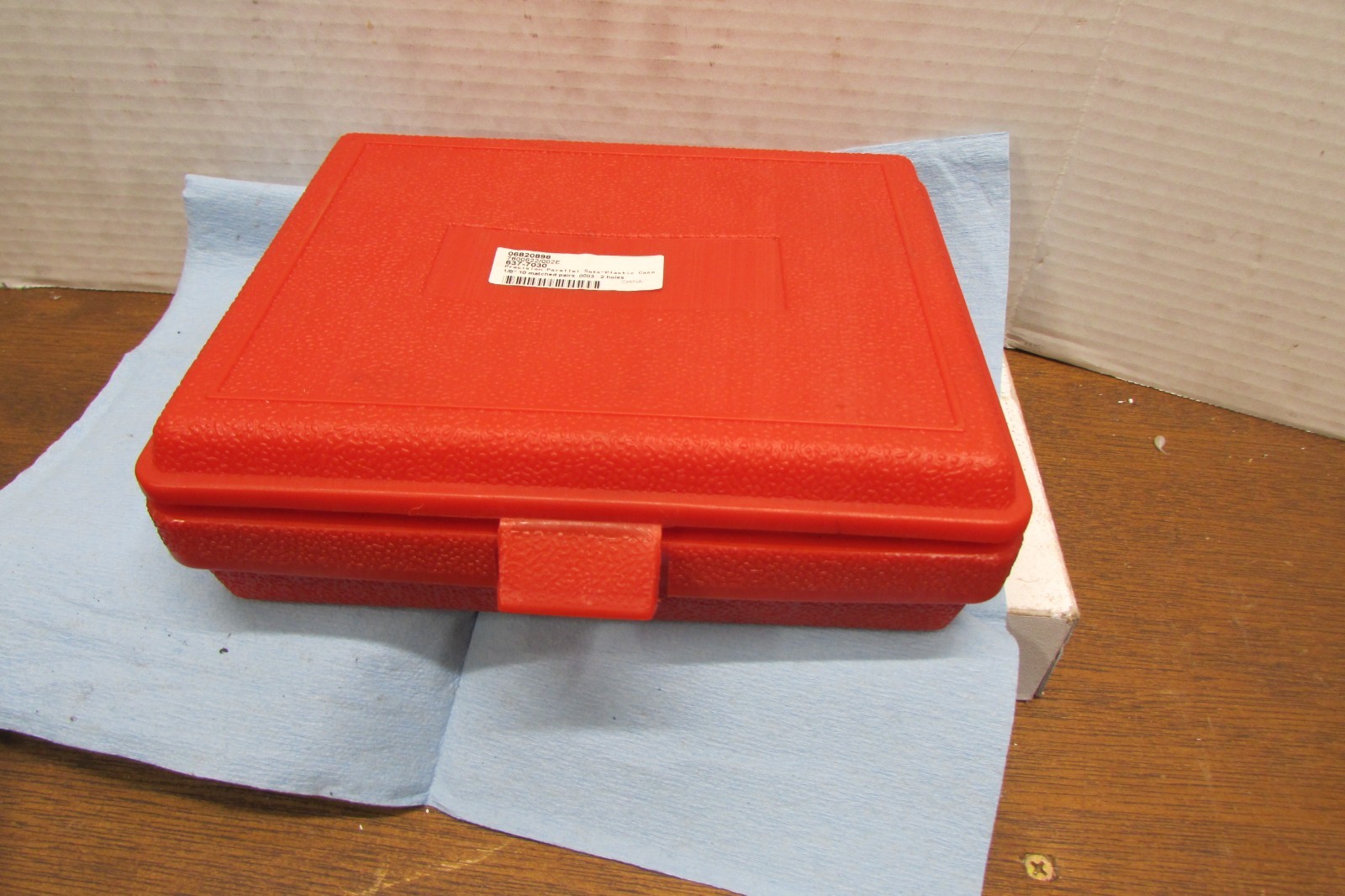 20 Piece, 6 Inch Long x 1/8 Inch Thick, Alloy Steel Thin Parallel Set 637-7030