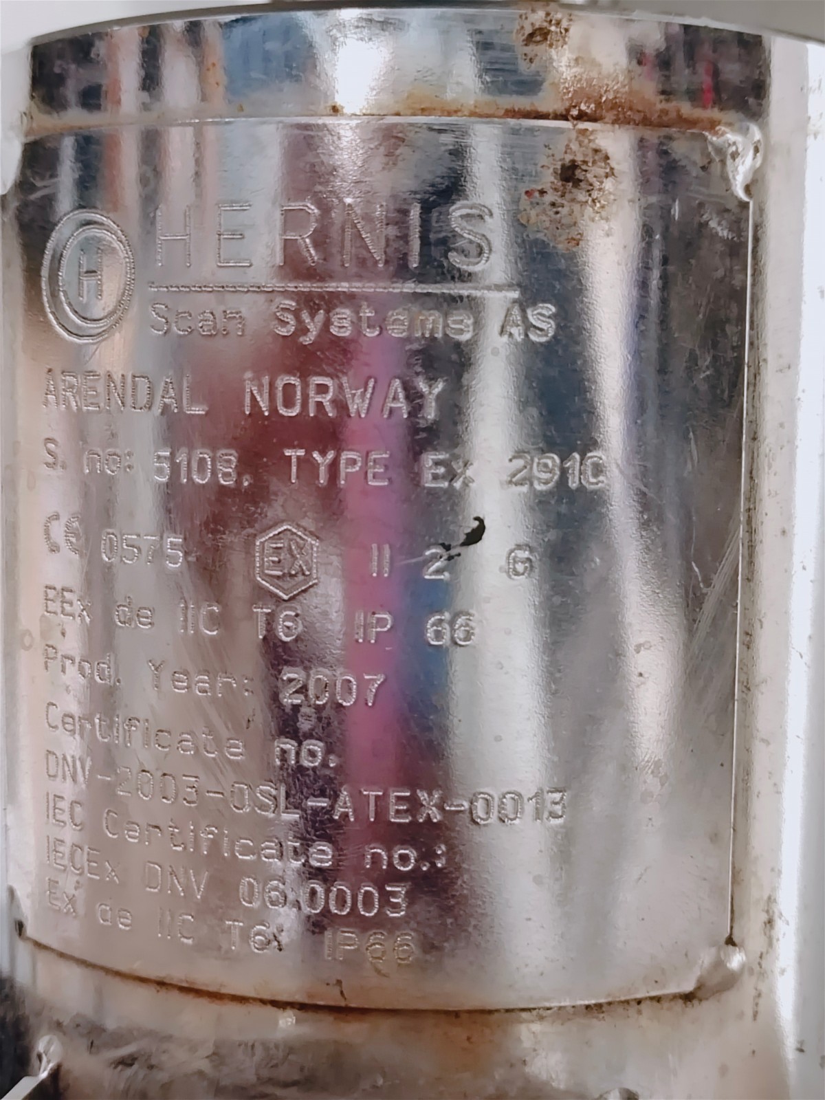 HERNIS TYPE.Ex291C SCAN SYSTEM CAMERA (FREE SHIPPING)