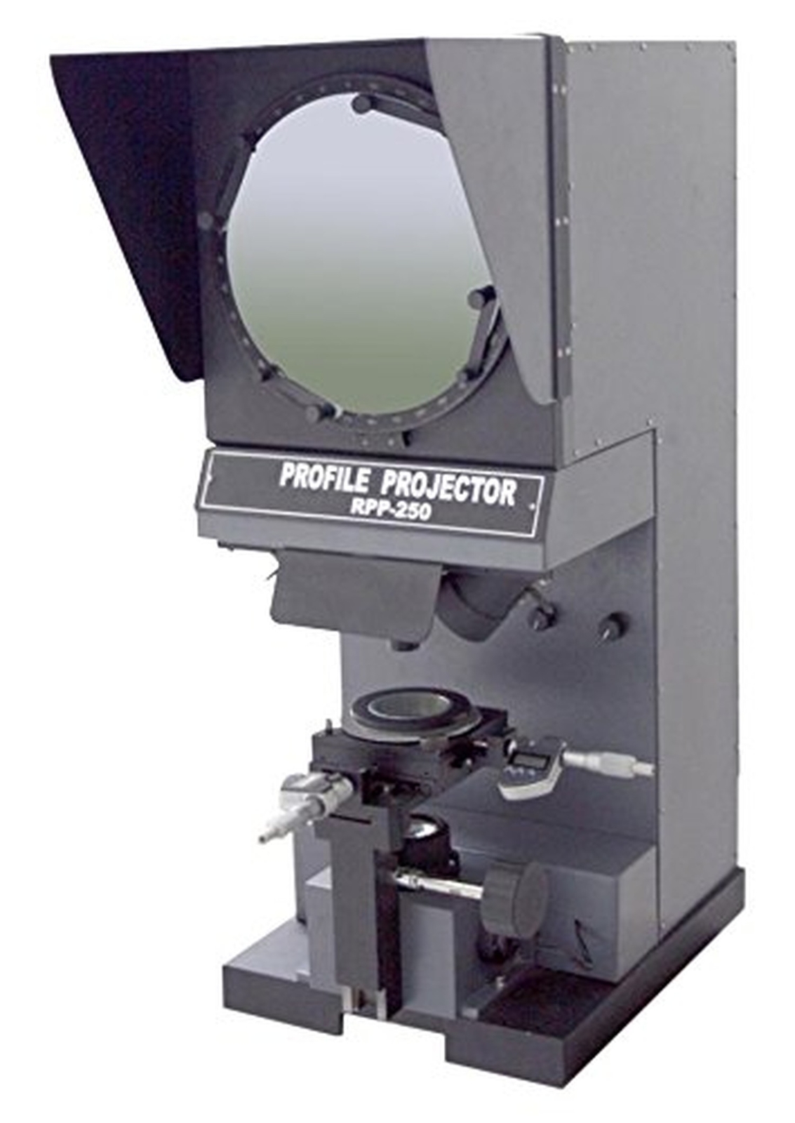 Optical Profile Projector Shadowgraph with Digital Inch mm Readout fr Inspection