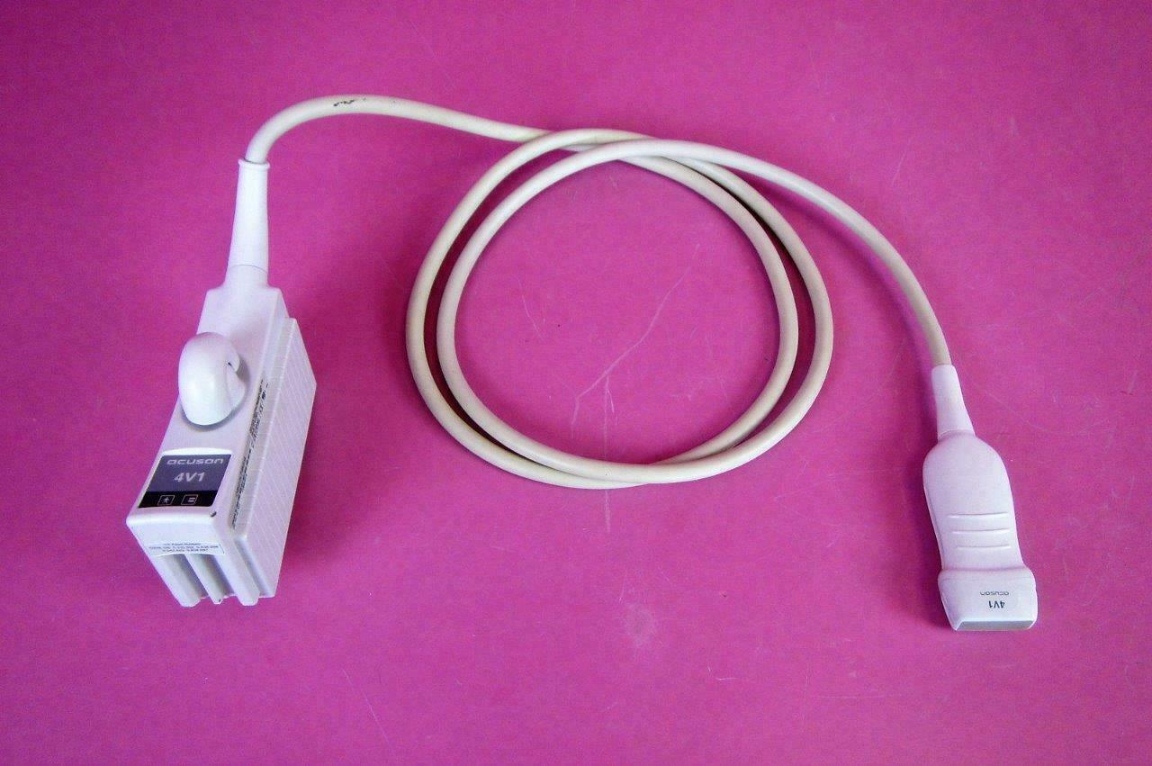 Siemens Acuson 4V1 Ultrasound Transducer Probe 1-4.5 MHz Abdomen Gyno Fetal Echo