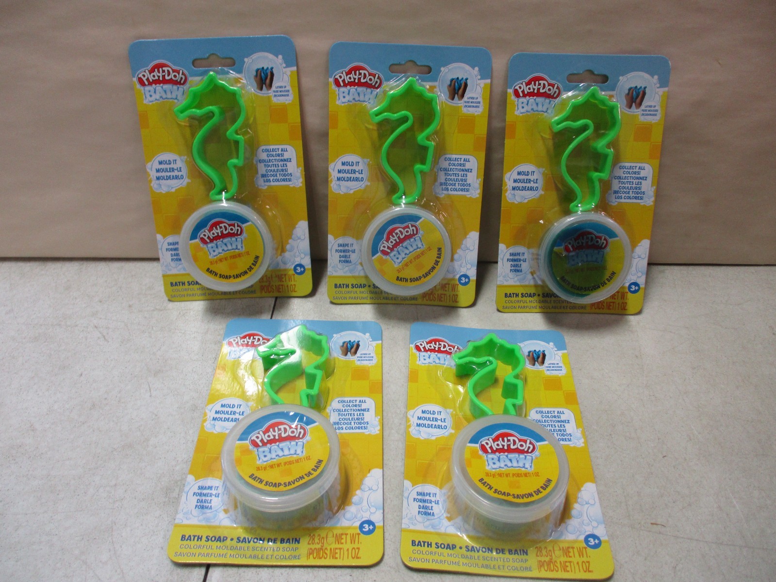 12 Play-doh Bath Soaps