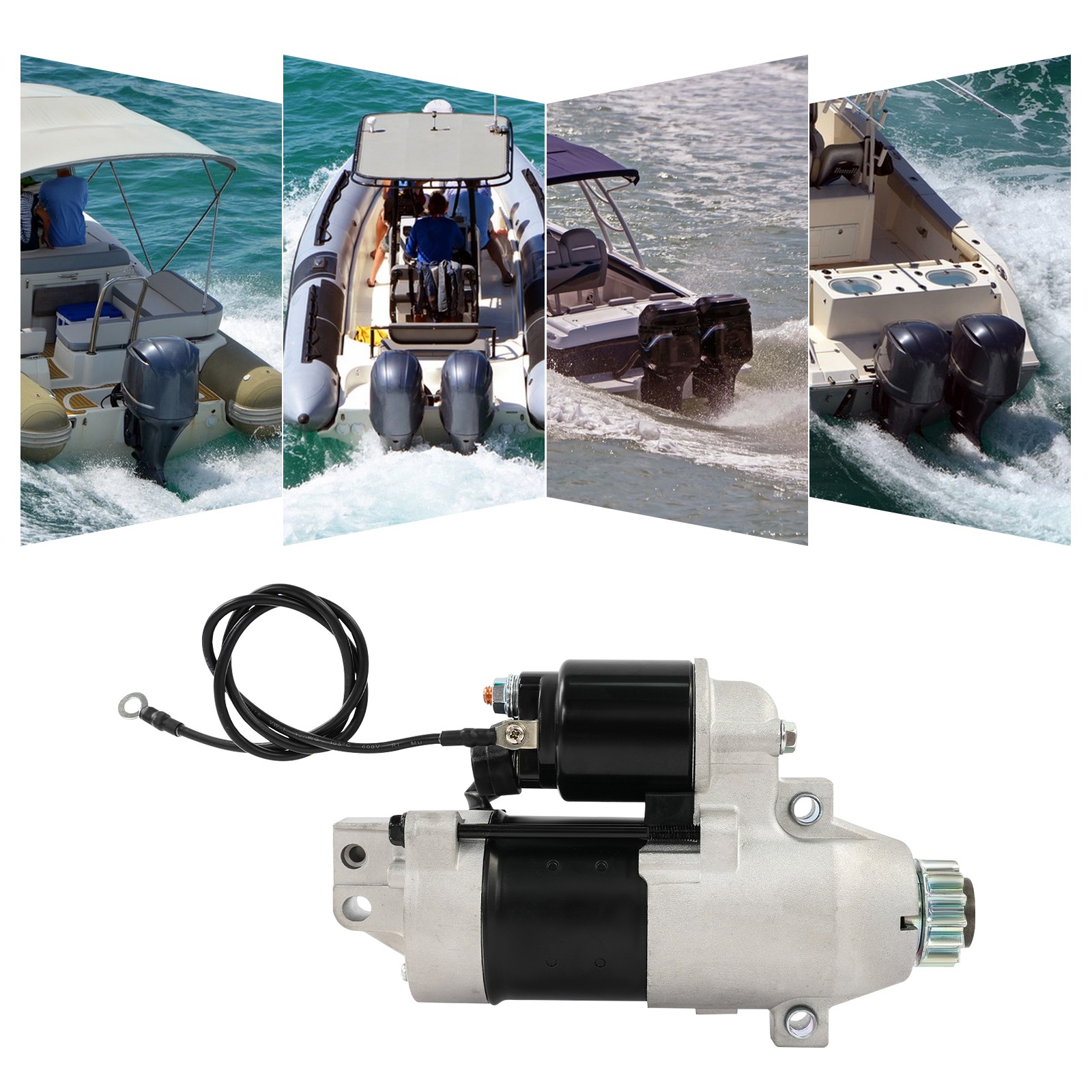 Boat Starter Motor Outboard Engine Starting Motor Assy for Yamaha Outboard USA