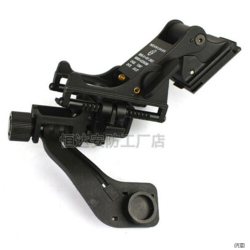 Metal Helmet Mount + J Arm set For Tactical PVS-14 Single Night Vision Goggles