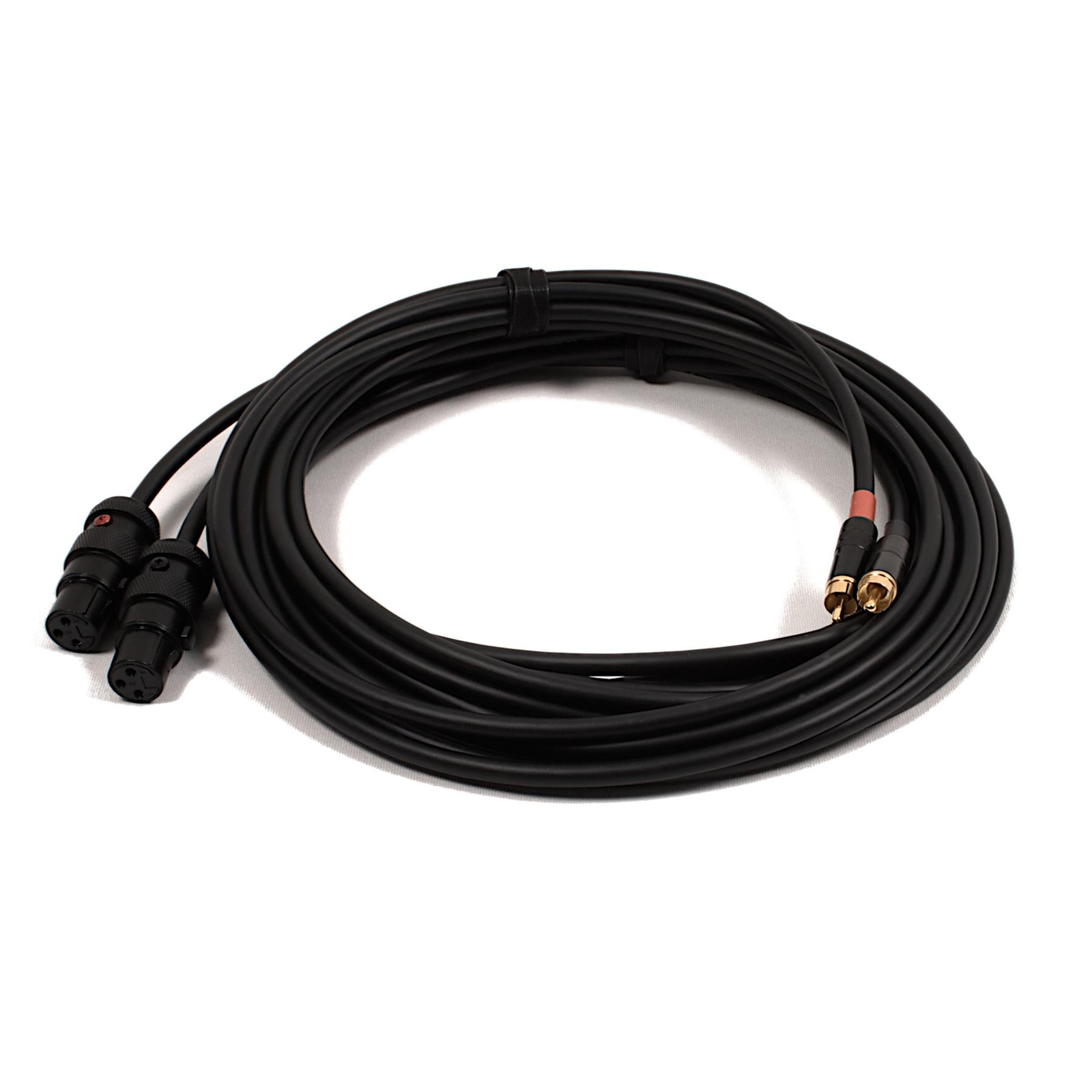 SquarePlug Female XLR to Switchcraft RCA Mogami 2549 Audiophile interconnect