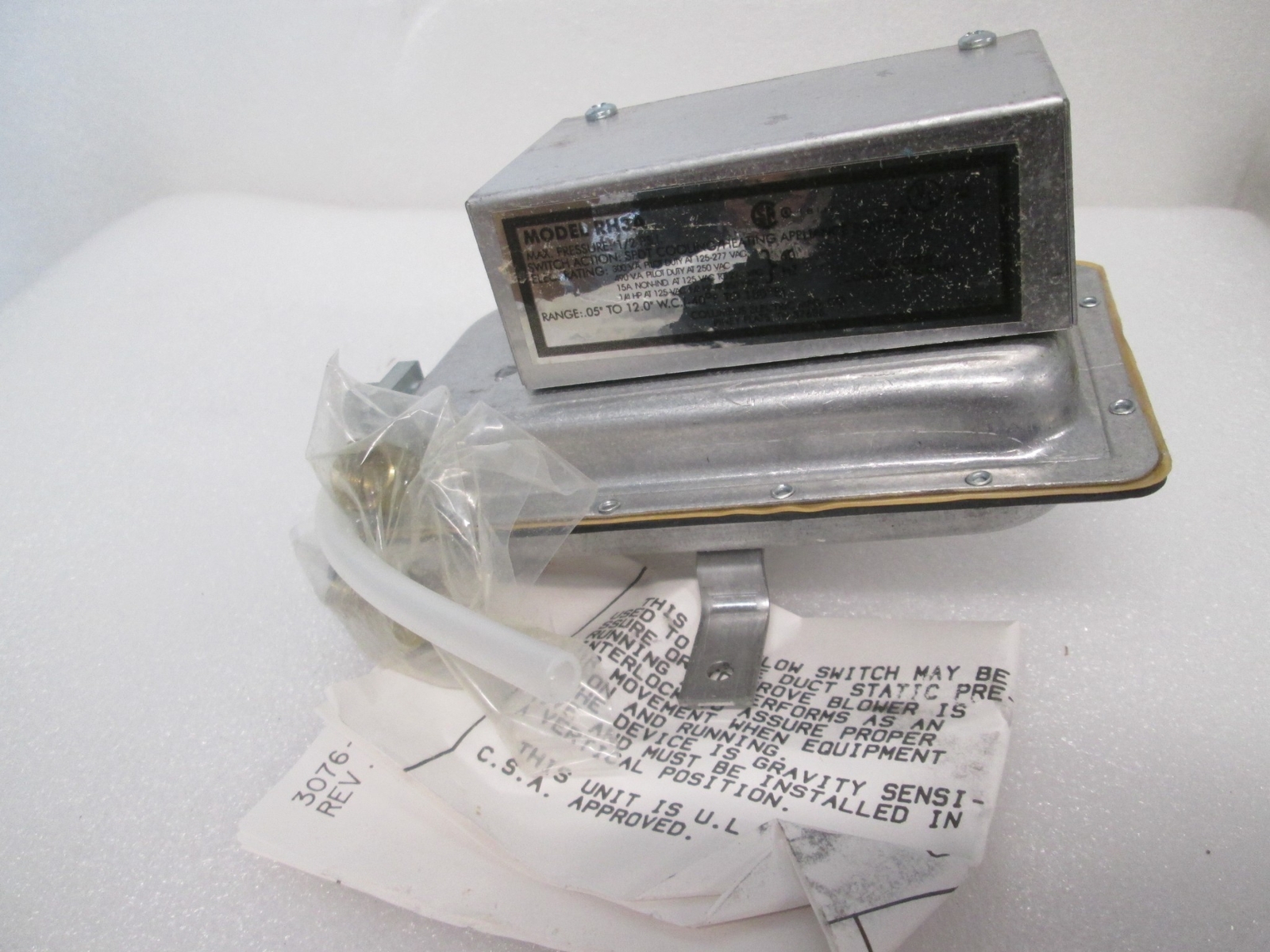 Columbus Electric, RH3A, Air Switch Pressure Control, New