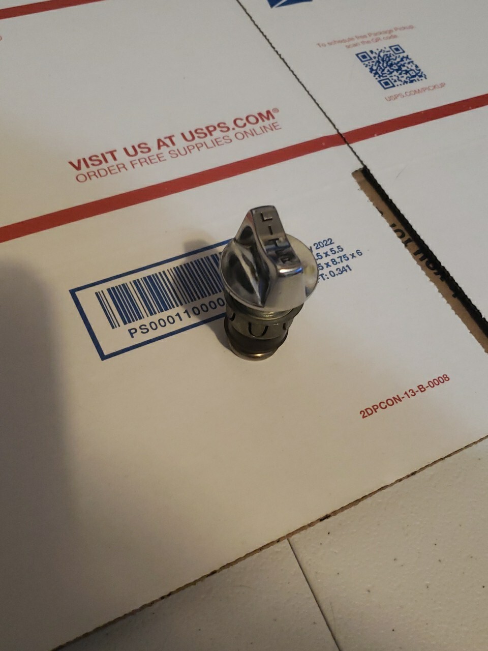 NOS 1955 1956 PLYMOUTH 12V CASCO LIGHTER MOPAR PART #  1626869