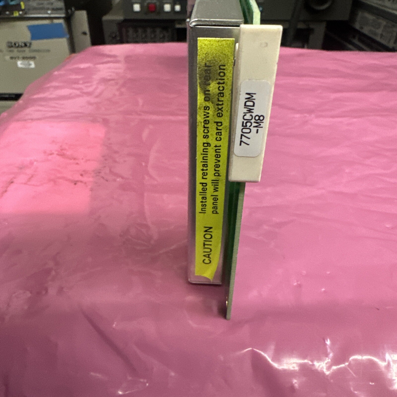 Evertz 7705CWDM-D8 8 Channel Coarse Wave Division Multiplex Optical w/Backplane