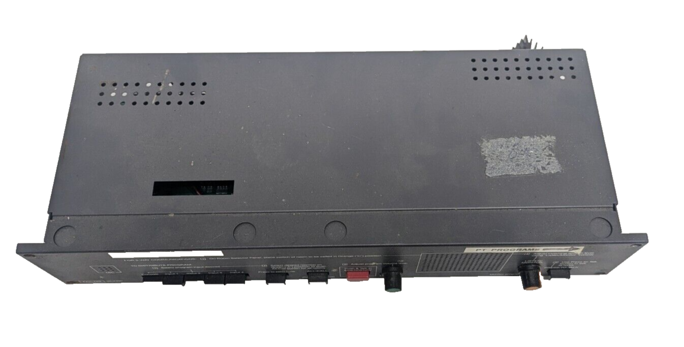 RAULAND-BORG MCZ300 INTERCOM & PROGRAM CONTROL CENTER CONSOLE PA SYSTEM MASTER