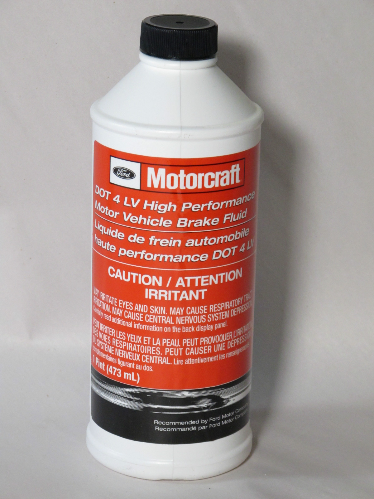Motorcraft PM-20 DOT 4LV High Performance Motor Vehicle Brake Fluid 16oz