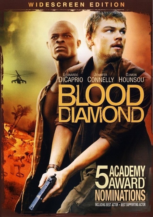 Blood Diamond (DVD, 2007, Widescreen) NEW