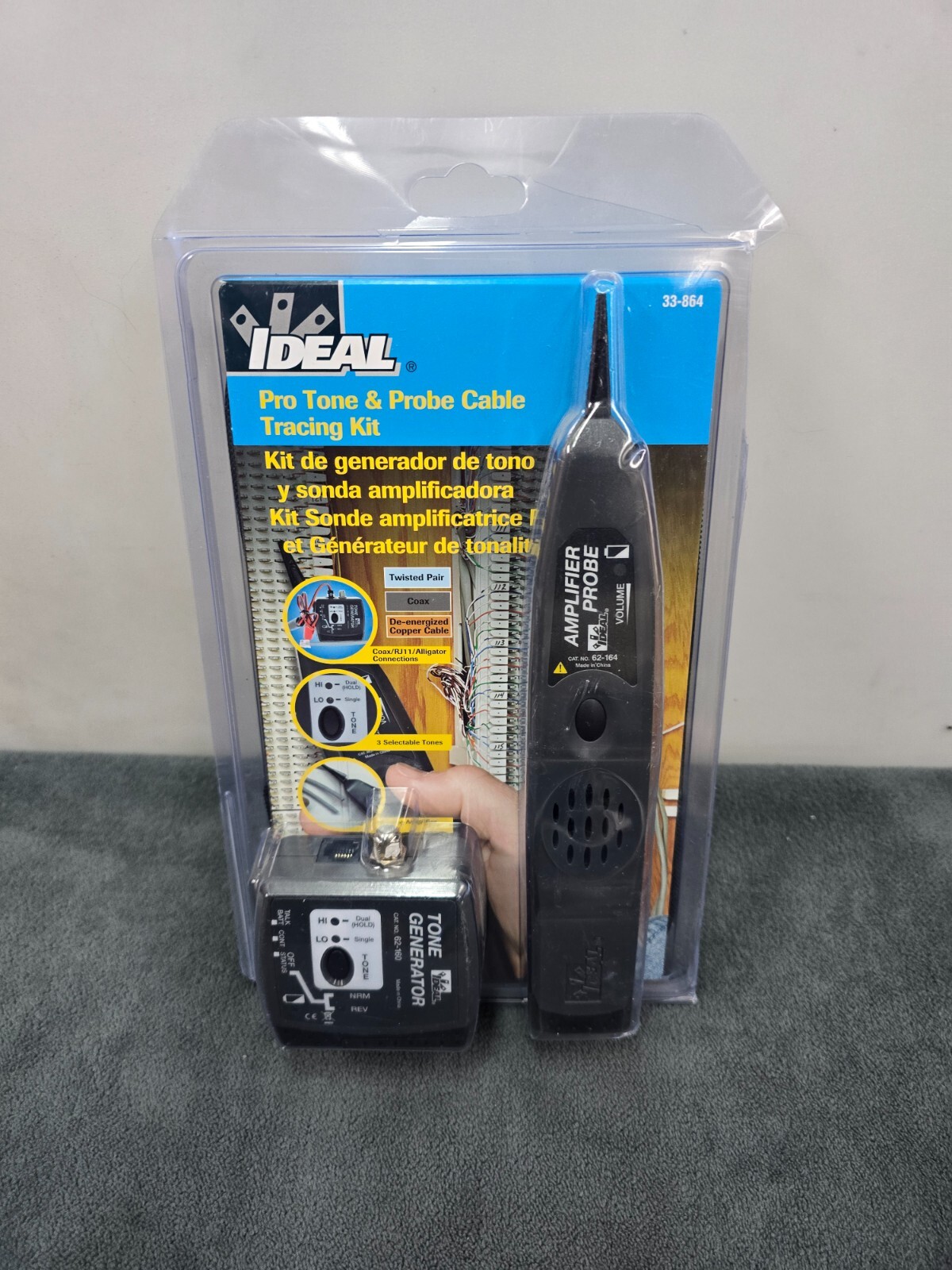 IDEAL Tone Generator and Amplifier Probe Kit  33-864