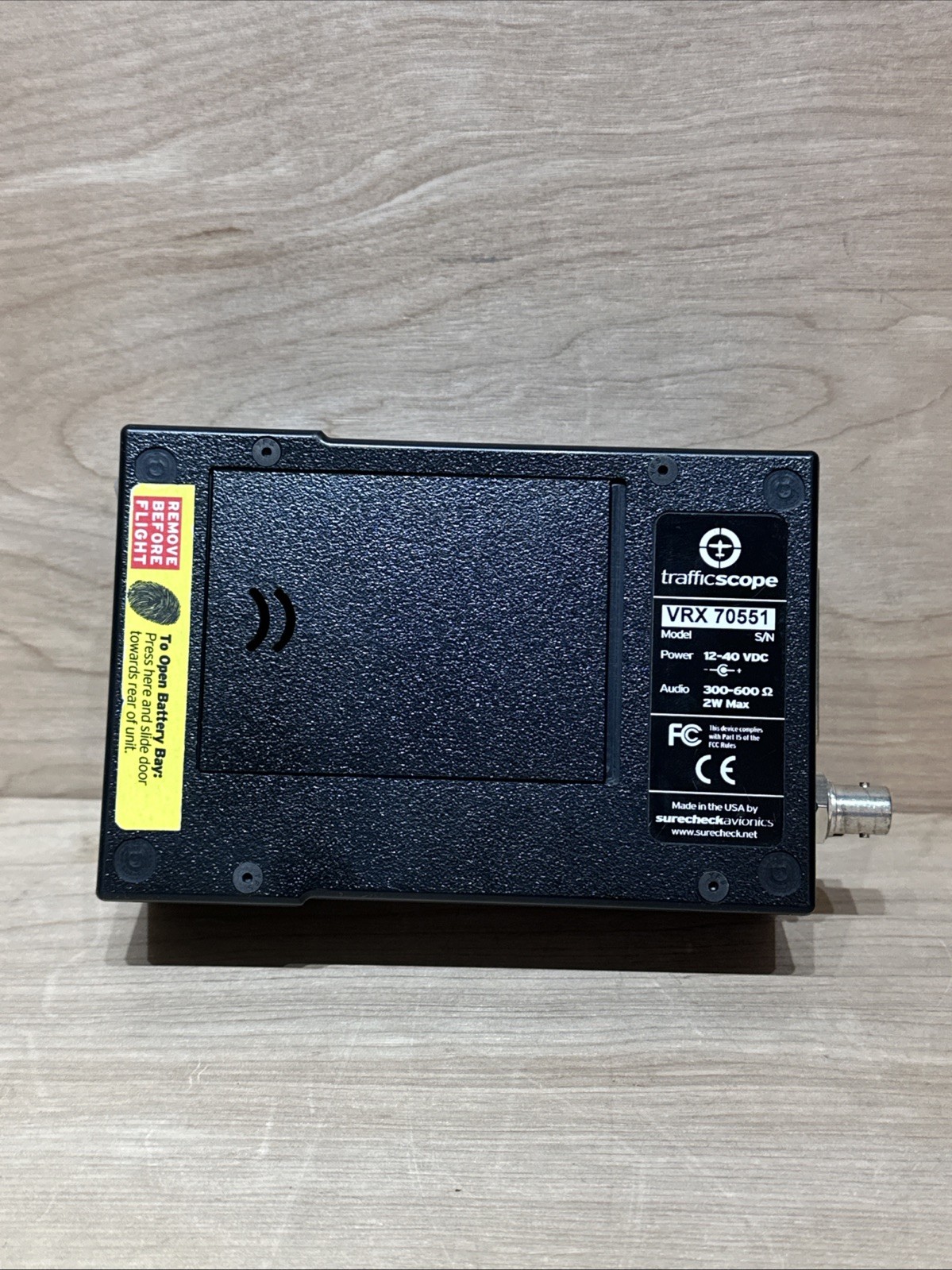 Traffic Proximity Alert System (tpas vrx)