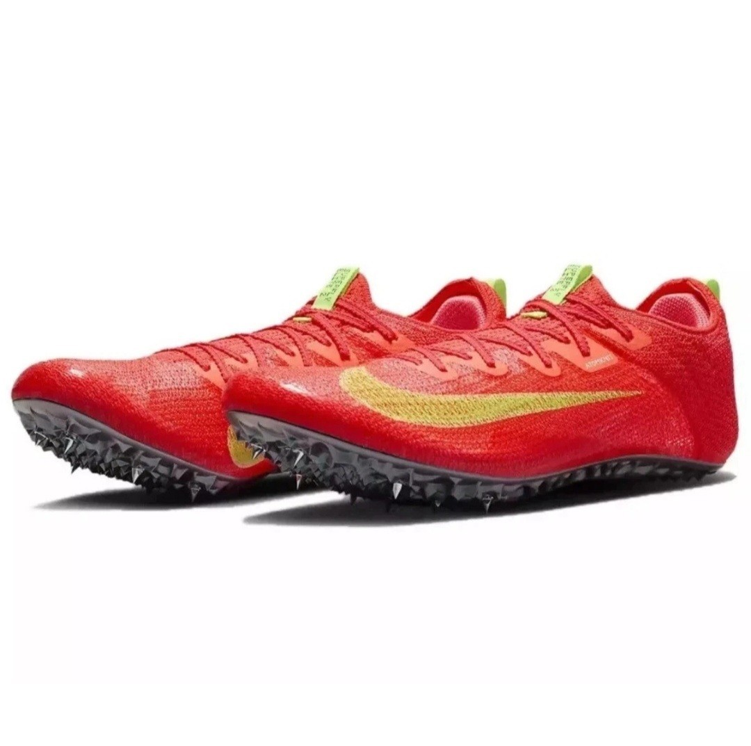 Size 6 Nike Men's Zoom Superfly Elite 2 Bright Crimson Lime Blast FZ9662-600 NEW
